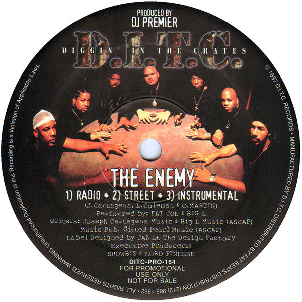 D.I.T.C. : Internationally Known / The Enemy (12", Promo)
