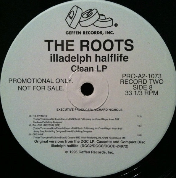 The Roots : Illadelph Halflife (Clean LP) (2xLP, Promo, Cle)