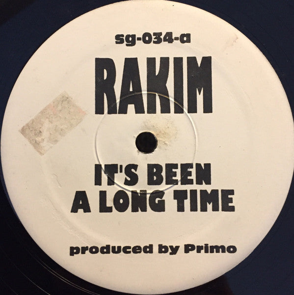 Rakim : It's Been A Long Time (12", Single, Unofficial)