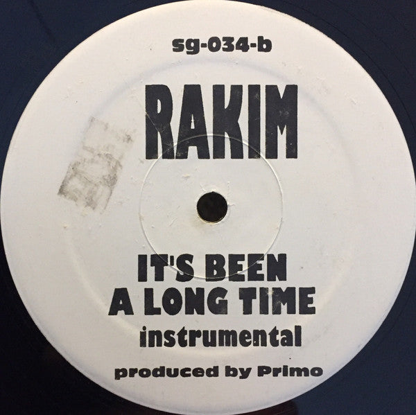 Rakim : It's Been A Long Time (12", Single, Unofficial)