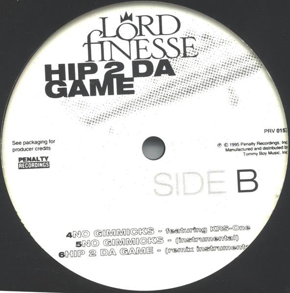Lord Finesse : Hip 2 Da Game / No Gimmicks (12")