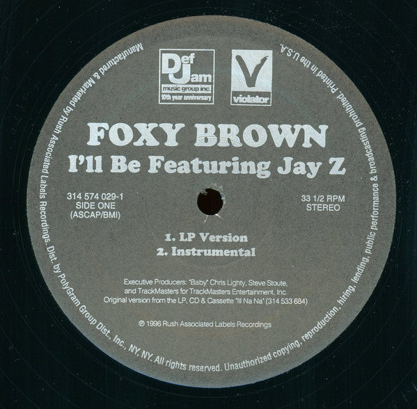 Foxy Brown : I'll Be (12", Single)