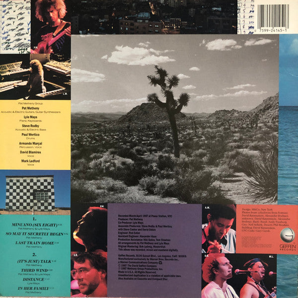 Pat Metheny Group : Still Life (talking) (LP, Album, SRC)