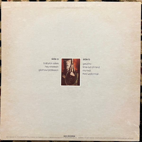 Steely Dan : Gaucho (LP, Album, RE)
