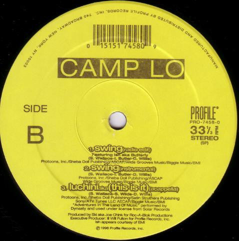 Camp Lo : Luchini Aka (This Is It) (12")