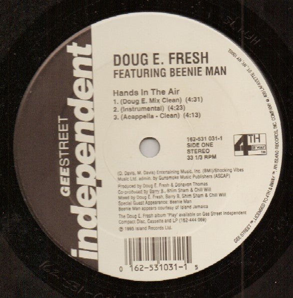 Doug E. Fresh : Hands In The Air (12")