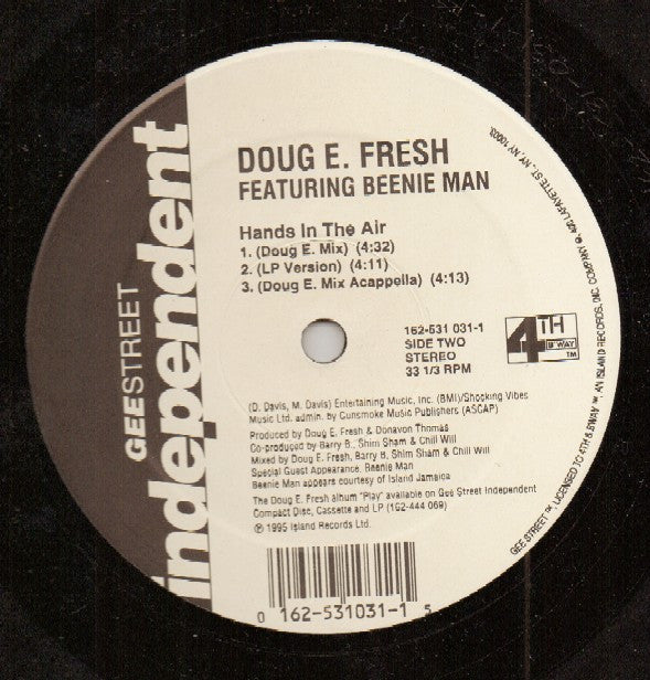 Doug E. Fresh : Hands In The Air (12")