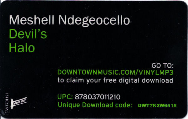 Me'Shell NdegéOcello : Devil's Halo (LP, Album)