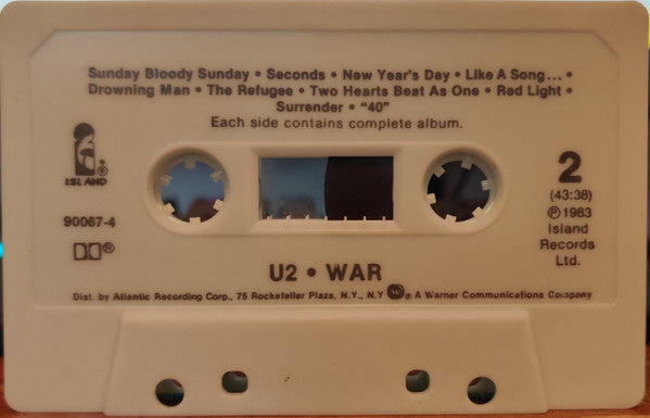 U2 : War (Cass, Album, Dol)