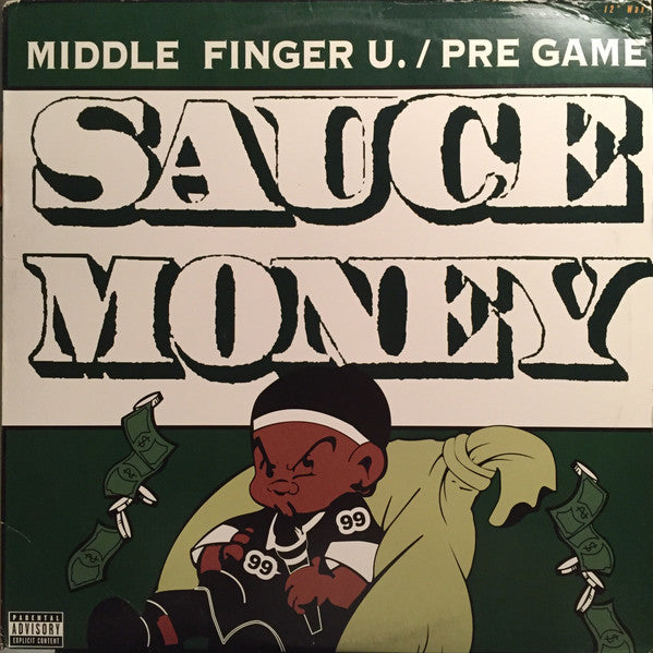 Sauce Money : Middle Finger U. / Pre Game (12", Single)