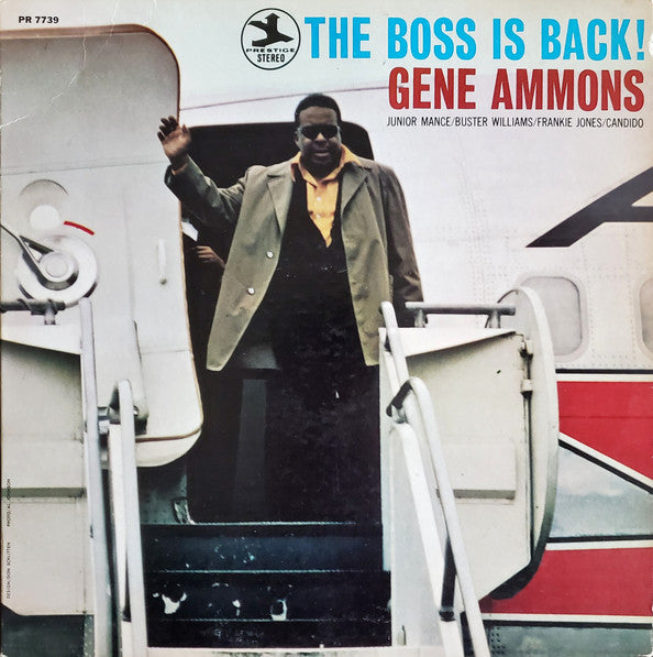 Gene Ammons : The Boss Is Back! (LP, Album)