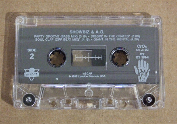 Buy Showbiz & A.G. : Party Groove / Soul Clap (Cass, EP, Dol
