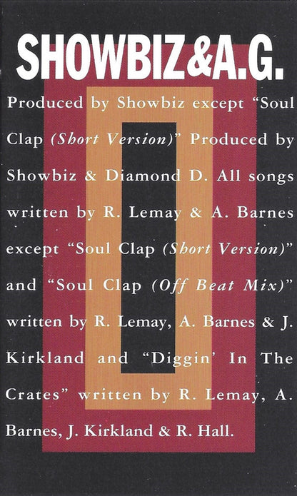 Showbiz & A.G. : Party Groove / Soul Clap (Cass, EP, Dol)