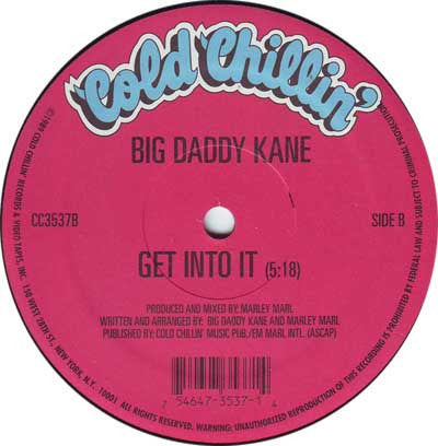 Big Daddy Kane : Ain't No Half Steppin' / Get Into It (12", Ltd, RE)