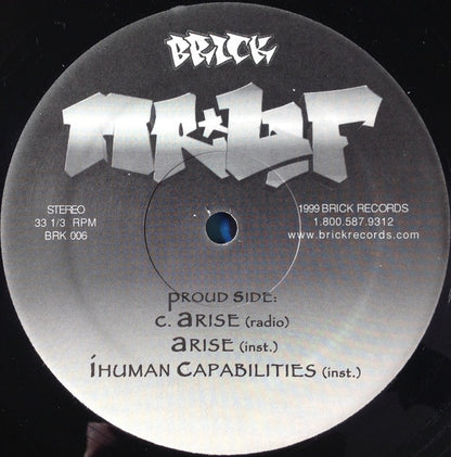 Mr. Lif : Triangular Warfare / Inhuman Capabilities / Arise (12")