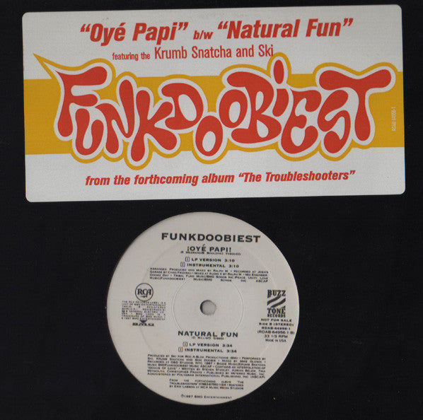 Funkdoobiest : Oyé Papi! / Natural Fun (12", Promo)