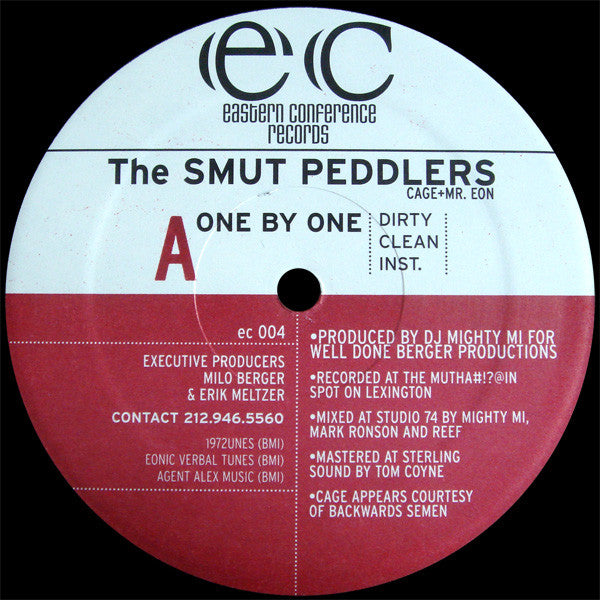Smut Peddlers : One By One / The Hole Repertoire (12")