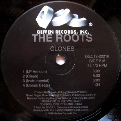The Roots : Clones & Section (12")