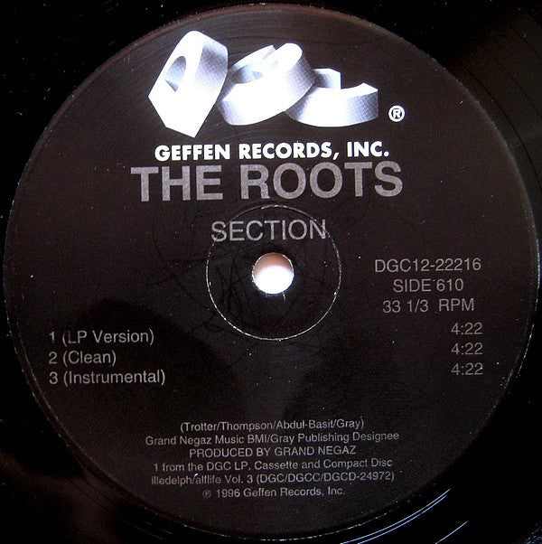 The Roots : Clones & Section (12")