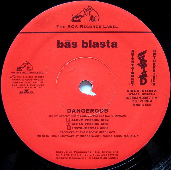 Bās Blasta : Dangerous (12")