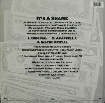 Kool G Rap : It's A Shame (12")