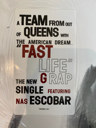 Kool G Rap : Fast Life / It's A Shame (Remixes) (12")