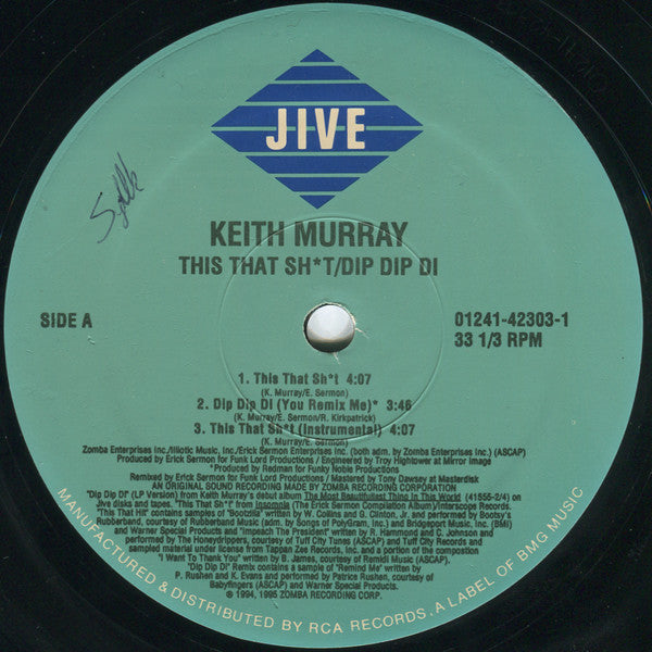 Keith Murray : This That Sh*t / Dip Dip Di (12")