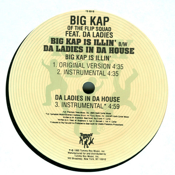 Big Kap Feat. Da Ladies : Da Ladies In The House (12")