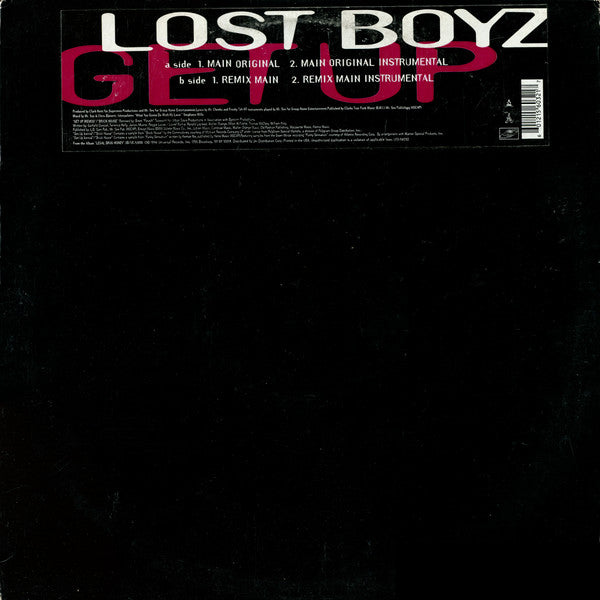 Lost Boyz : Get Up (12")