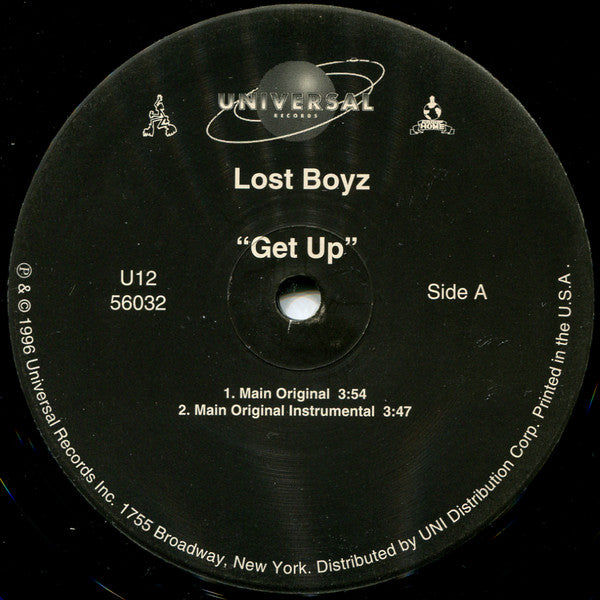 Lost Boyz : Get Up (12")