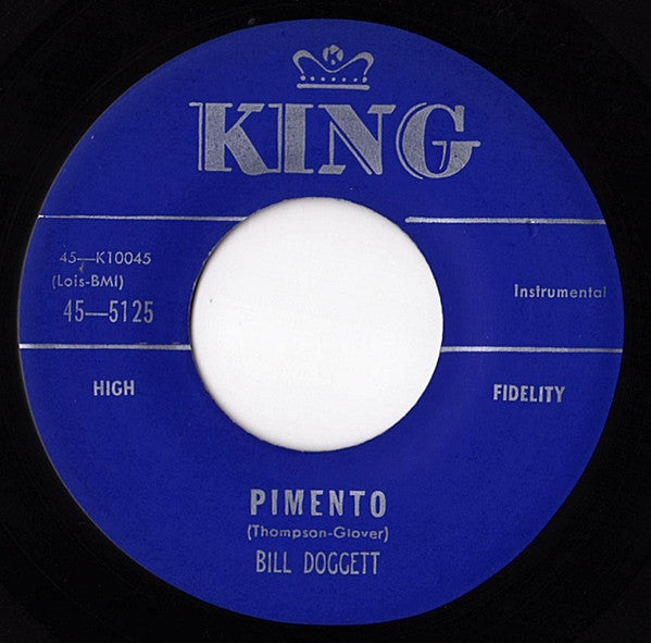 Bill Doggett : Boo-Da-Ba / Pimento (7")