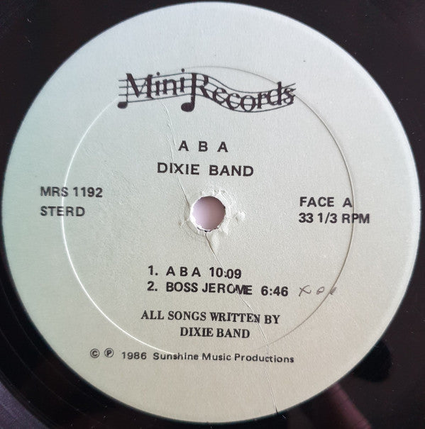 Dixie Band : Aba (LP, Album)
