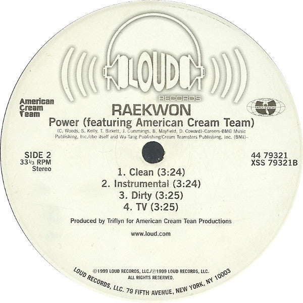 Raekwon : Live From New York / Power (12")