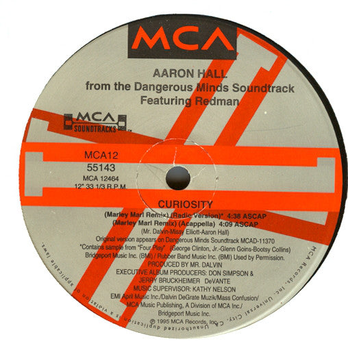 Aaron Hall : Curiosity (12", Single)