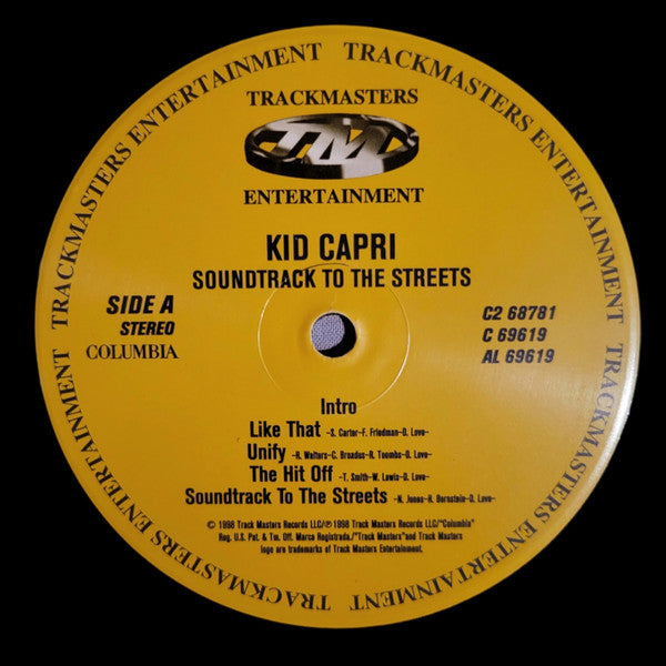 Kid Capri : Soundtrack To The Streets (2xLP, Album)