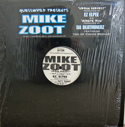 Mike Zoot : Urban Harvest / Midnite Run (12")