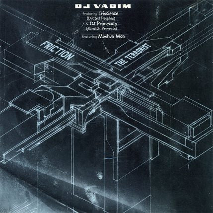 DJ Vadim : Friction / The Terrorist (12", Single)