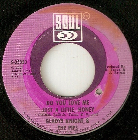 Gladys Knight And The Pips : Take Me In Your Arms And Love Me (7", Single, Bla)