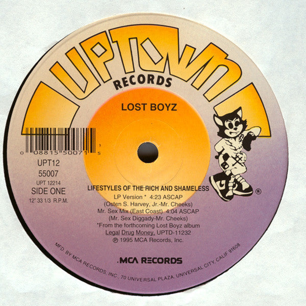 Lost Boyz : Lifestyles Of The Rich And Shameless (Remixes) (12", Single)