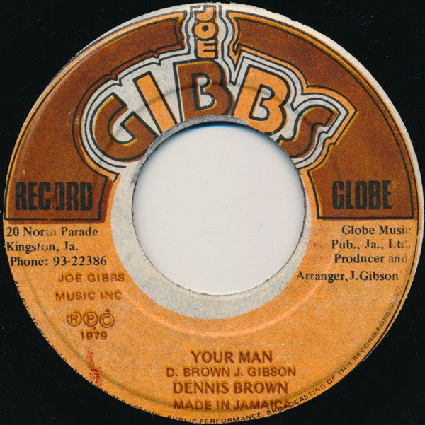 Dennis Brown : Your Man (7")