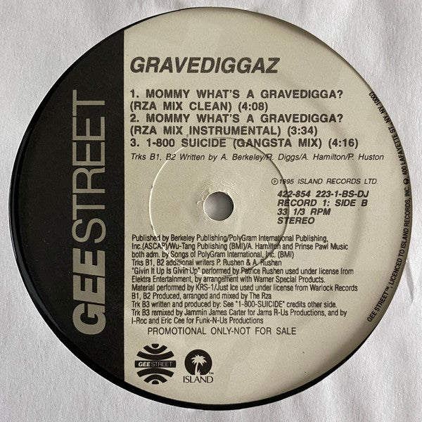 Gravediggaz : Double Suicide Pack (2x12", Promo)