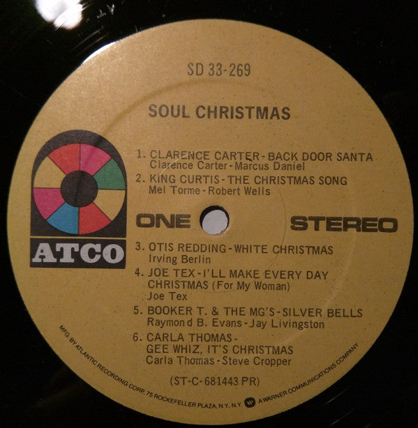 Various : Soul Christmas (LP, Album, Comp, RE, RP, PR )
