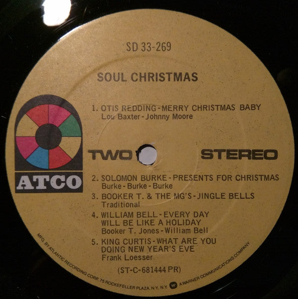 Various : Soul Christmas (LP, Album, Comp, RE, RP, PR )