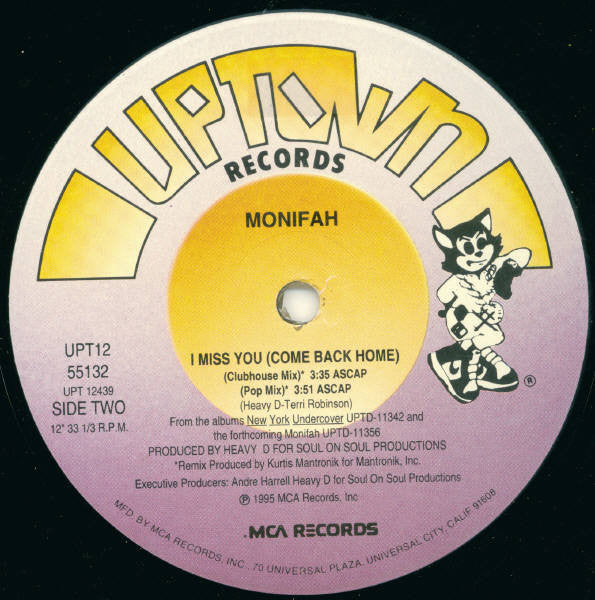 Monifah : I Miss You (Come Back Home) (12")