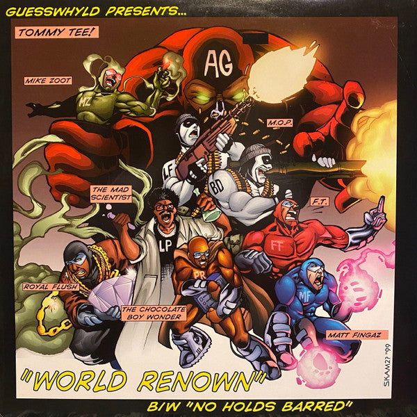 Tommy Tee : World Renown / No Holds Barred (12")