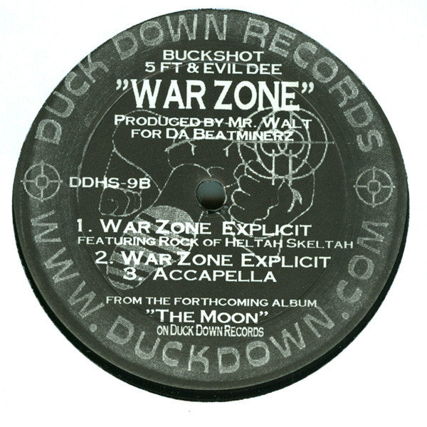 Buckshot, 5 Ft. Accelerator, Evil Dee : War Zone (12")