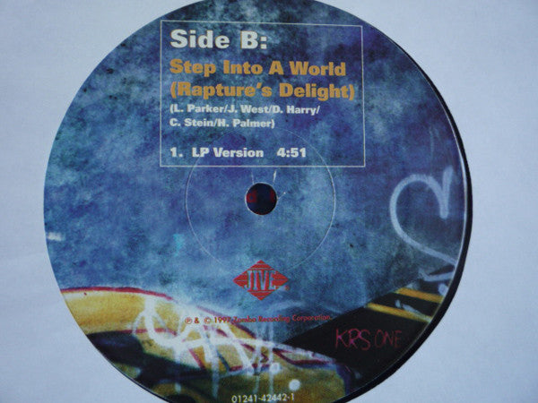 KRS-One : Step Into A World (Rapture's Delight) (12")