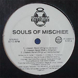 Souls Of Mischief : Unseen Hand (12")