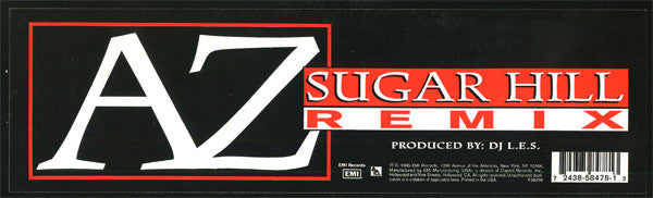 AZ : Sugar Hill (Remix) (12")