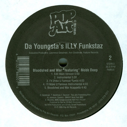 Da Youngsta's : I'll Make You Famous / Bloodshed And War (12", Single)